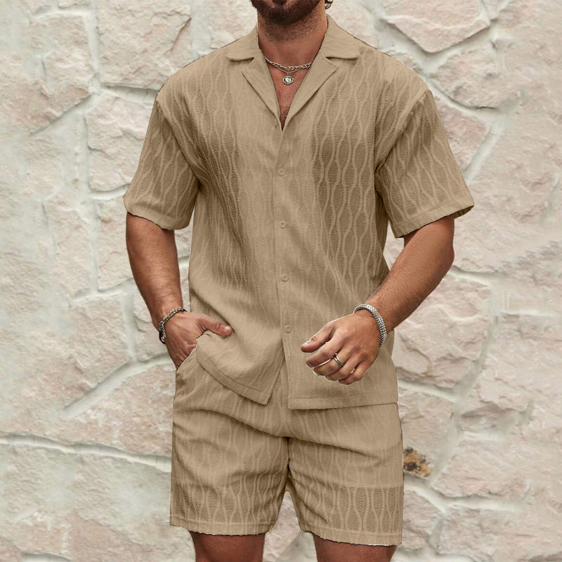Men’s Summer Two-Piece Set | Refined Resort Edition