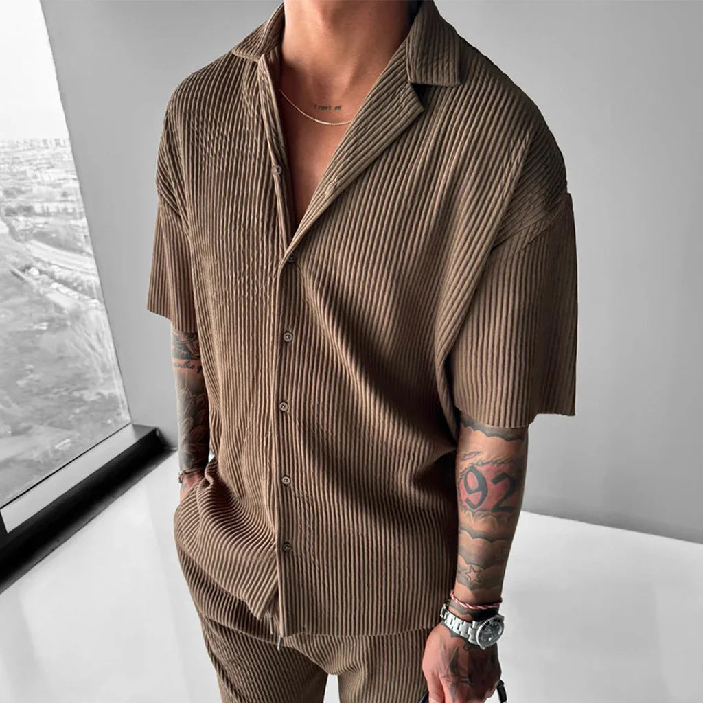 Men’s Lightweight Open-Front Shirt