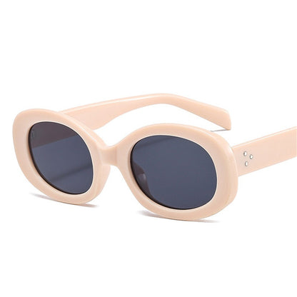 Oval Statement Sunglasses | Modern Edge Edition