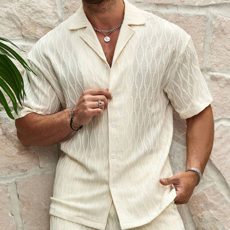Men’s Summer Two-Piece Set | Refined Resort Edition