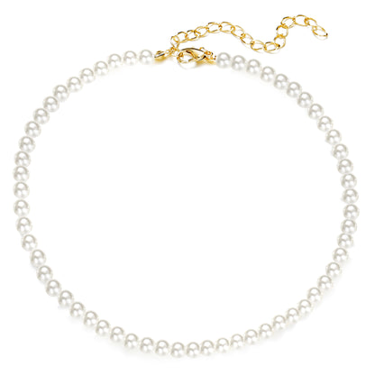 Vintage Pearl Necklace | Modern Minimal Edition