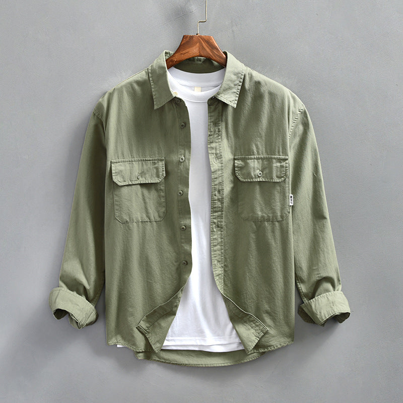 Men’s Cotton Overshirt Jacket