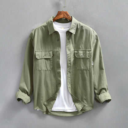 Men’s Cotton Overshirt Jacket