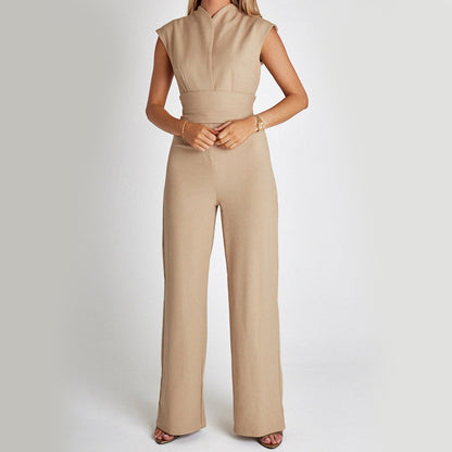Elegant Sleeveless Wide-Leg Dress | Summer Edition