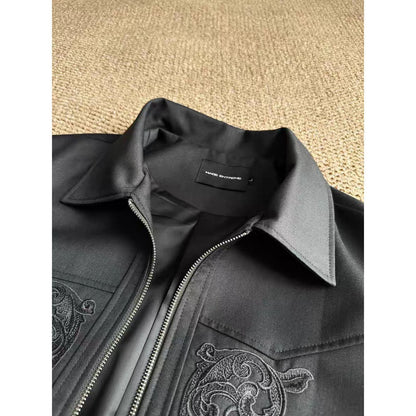 Embroidered Jacket | Modern Statement Layer