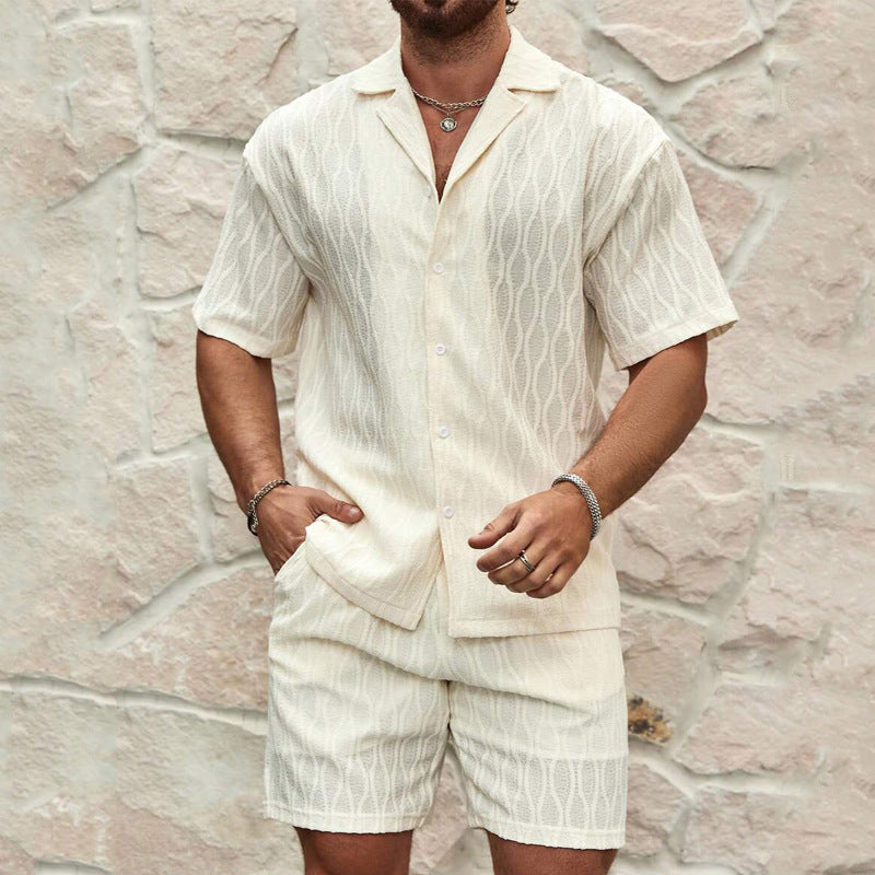 Men’s Summer Two-Piece Set | Refined Resort Edition