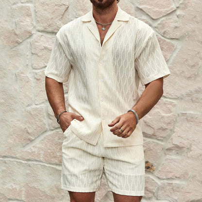 Men’s Summer Two-Piece Set | Refined Resort Edition