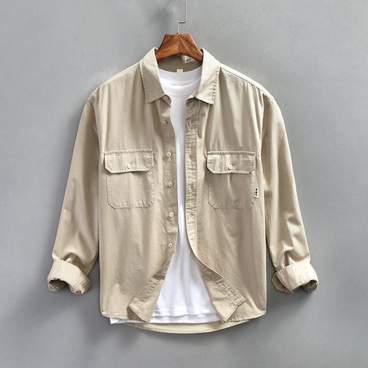 Men’s Cotton Overshirt Jacket