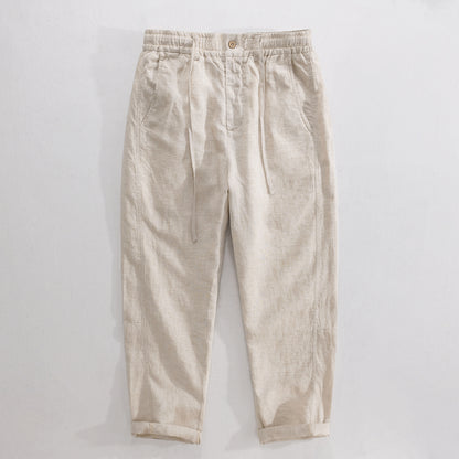 Men’s Relaxed | Linen Drawstring Pants