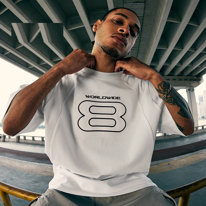 Men’s Embroidered Oversized | Summer Tee