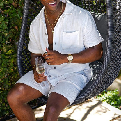 Men’s Relaxed Fit Short Sleeve | Two-Piece Set